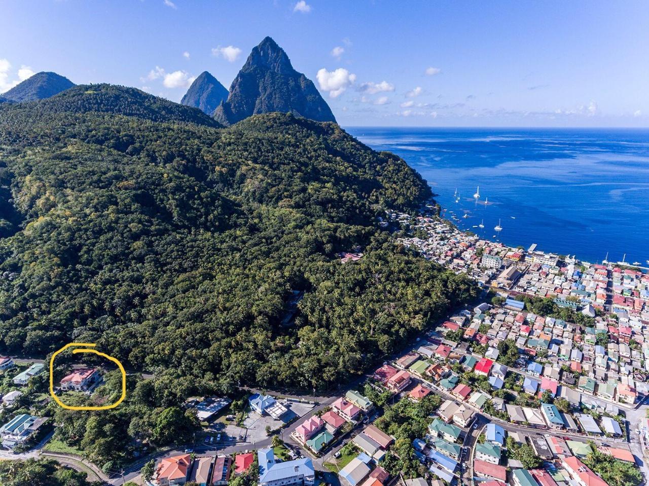 Diamondview Apartman Soufrière Kültér fotó